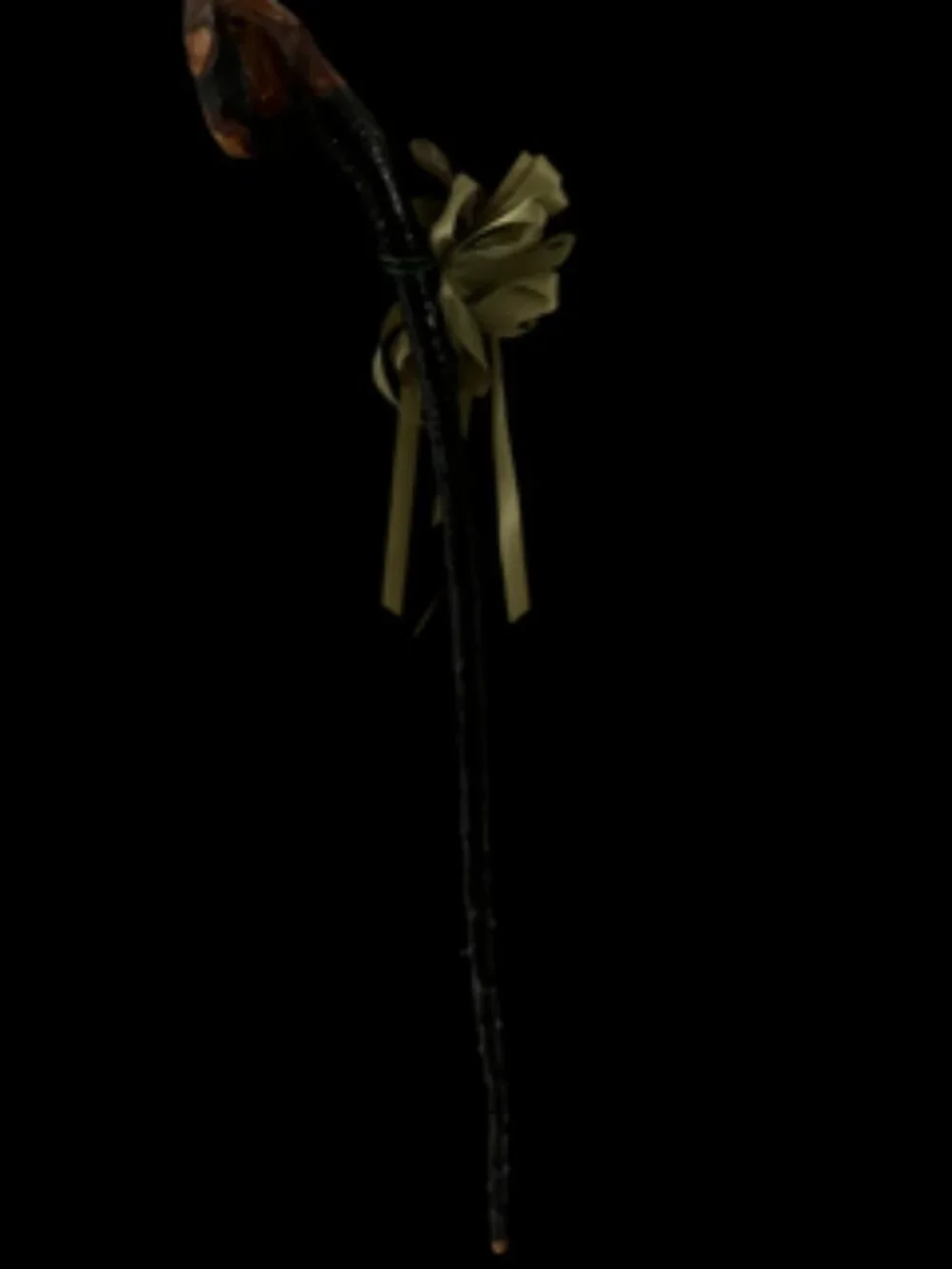 Irish Blackhorn Walking Cane - Picture 5 of 10